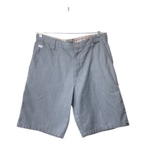 Matix Mens Chino Shorts Size 32 Blue Gray